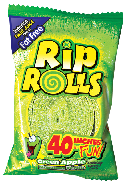 Rip Rolls Green Apple 24ct